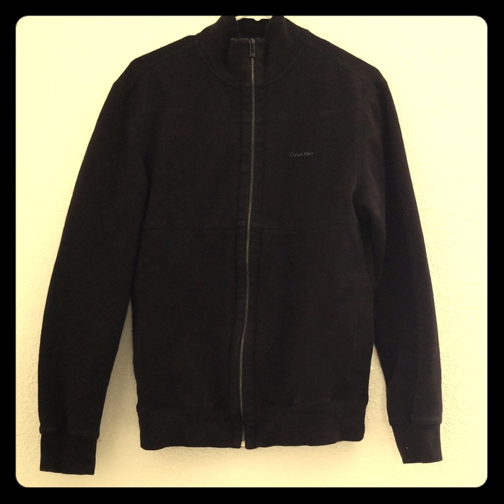 Calvin Klein zip up sweater